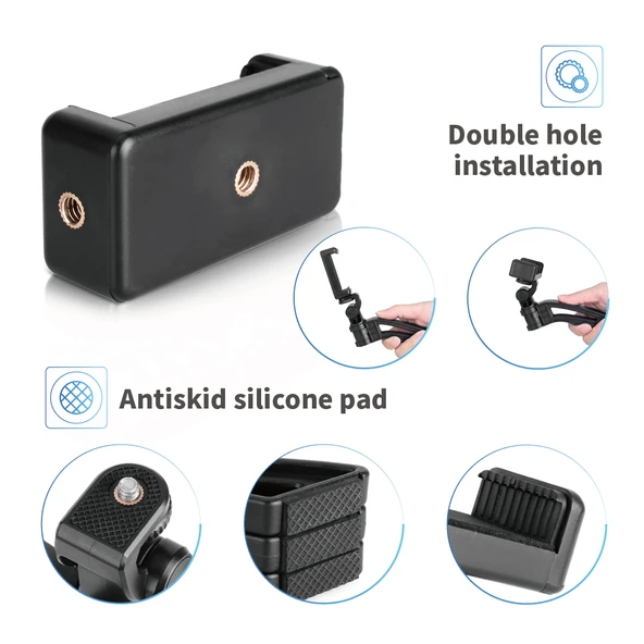 Apexel Masaüstü Çok Amaçlı Kompakt Vlog Tripod - Resim 6