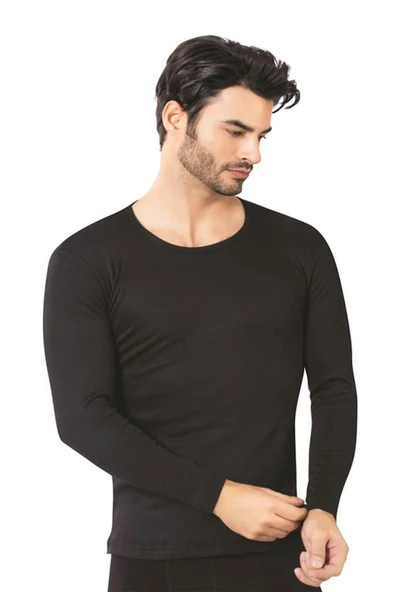 Donex Erkek Kışlık Termal Üst İçlik Siyah 2003 ürün görseli 1