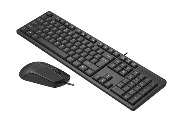 A4 TECH KR-3330S Q 2.4 GHZ SİYAH KLAVYE+MOUSE - Resim 4