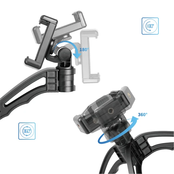 Apexel Masaüstü Çok Amaçlı Kompakt Vlog Tripod - Resim 4