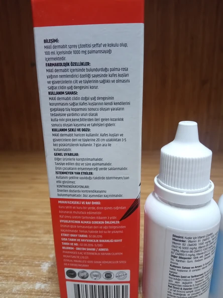 Paw Journey Kuş Sağlık Bakım Seti 4'lü - Resim 3