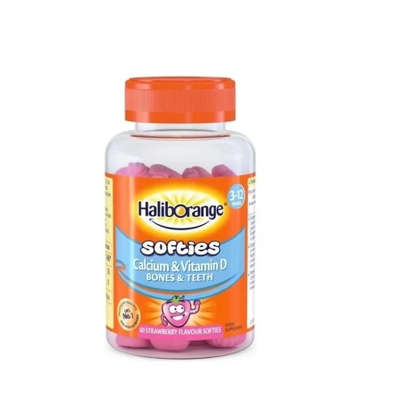 Haliborange Softies Calcium Vitamin D 60 Gummy ürün görseli