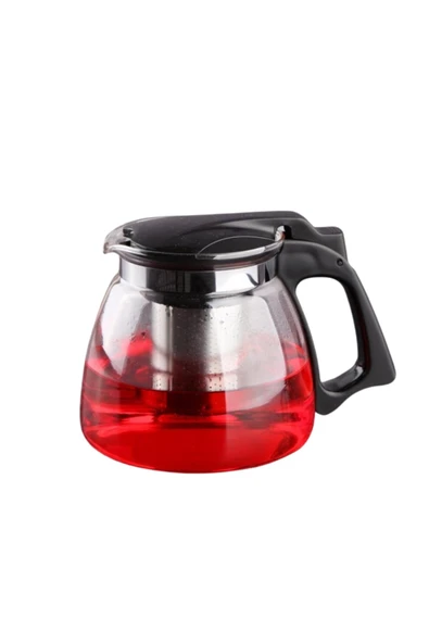 Cam Demlik 900 ml Çelik Süzgeçli ürün görseli