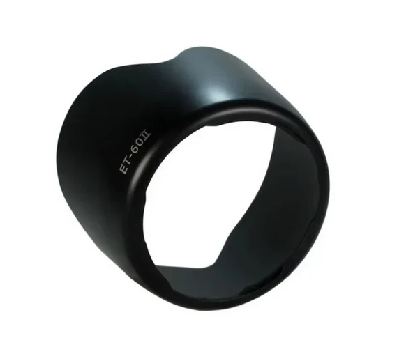 Ayex ET-60II Parasoley, Canon EF-S 55-250mm IS / IS II, EF 75-300mm ve EF 90-300mm Lensler ile Uyumlu - Resim 3