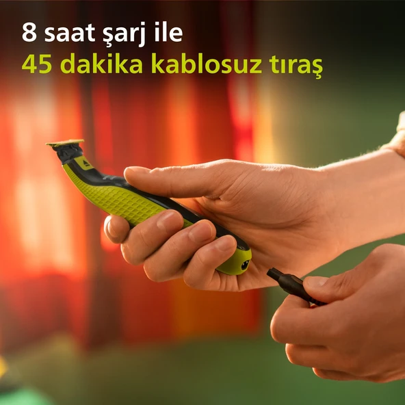 Philips QP2724/10 Oneblade Yüz Şekillendirici - Resim 4