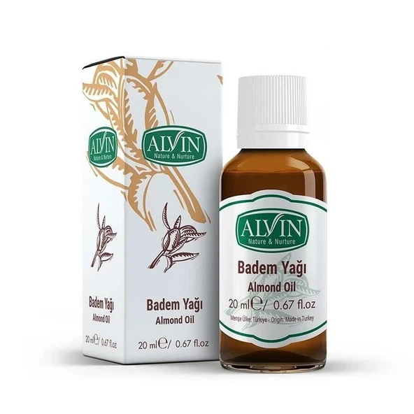 Alvin Badem Yağı 20 ml (Soğuk Sıkım) ürün görseli