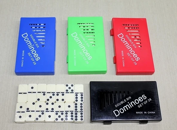Plastik Kutulu Domino Oyunu Alk3532 ürün görseli 1