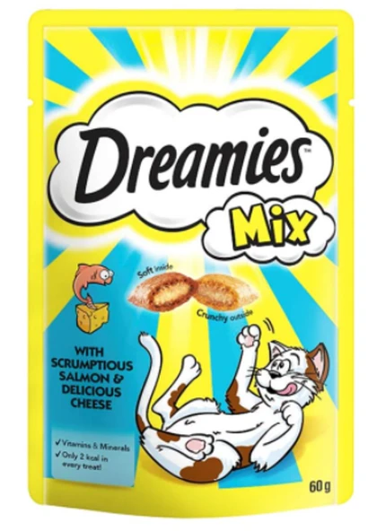 Dreamies Somonlu&peynirli Kedi Ödülü 60 Gram 10 Adet ürün görseli 1