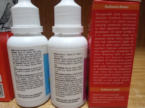 Paw Journey Kuş Sağlık Bakım Seti 4'lü - Resim 2