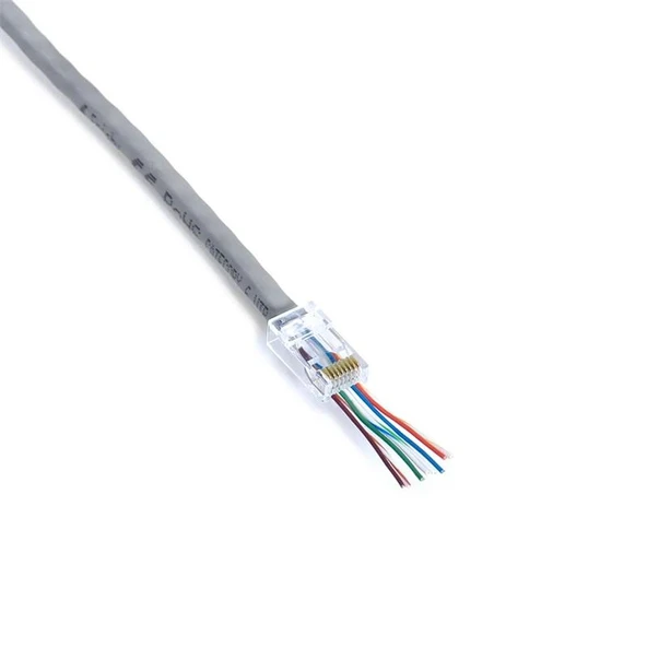 Frısby Fnw-rj4528n Cat6 Ezrj-45 Yeni Nesil Utp Konnektör 100lü Kutu ürün görseli 1
