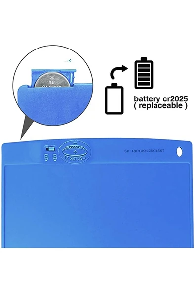 12 Inc Writing Lcd Grafik Dijital Kalemli Çizim Tableti Yazı Tahta Not Yazma Eğitim Tableti - Resim 4