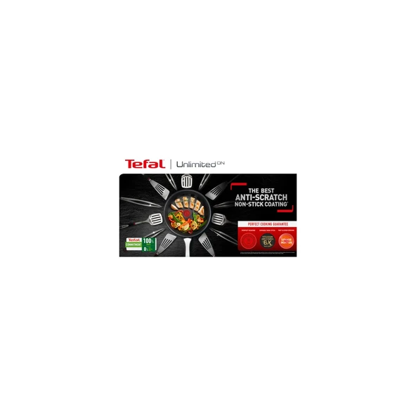 TEFAL G25906 Titanyum 6X UnlimitedOne Tava 28 cm - Resim 7