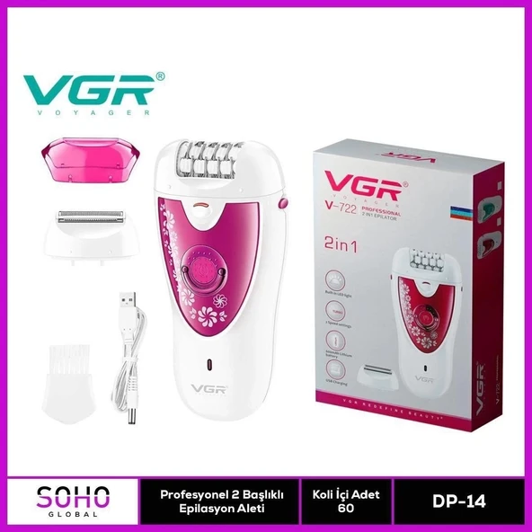 Profesyonel 2 Başlıklı Epilasyon Cihazı - Resim 2