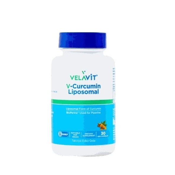 Velavit V-Curcumin Liposomal 30 Kapsül ürün görseli