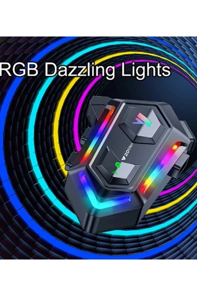 Y20 Max Motosiklet Bluetooth 5.3 Kask Intercom 2 Kişi 300 Metre Eşleşme Özellikli - Resim 5