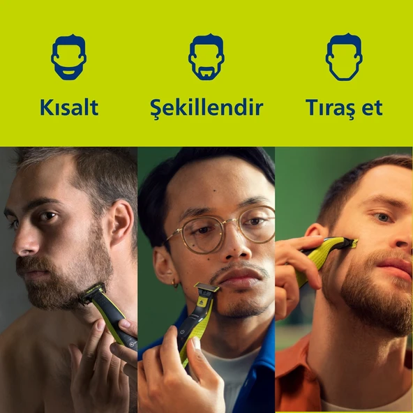 Philips QP2724/10 Oneblade Yüz Şekillendirici - Resim 9