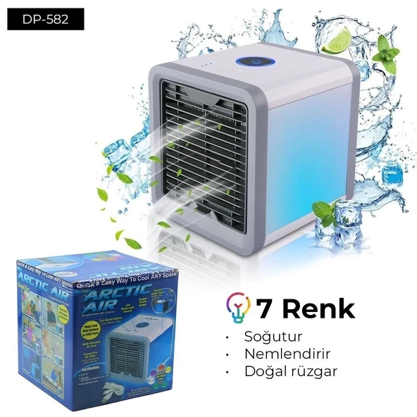 Dempower Masaüstü Kara Fan ürün görseli 1