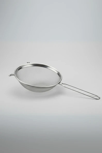 Paslanmaz Çelik Saplı Derin Süzgeç 28 cm Metalik Gri - Resim 4