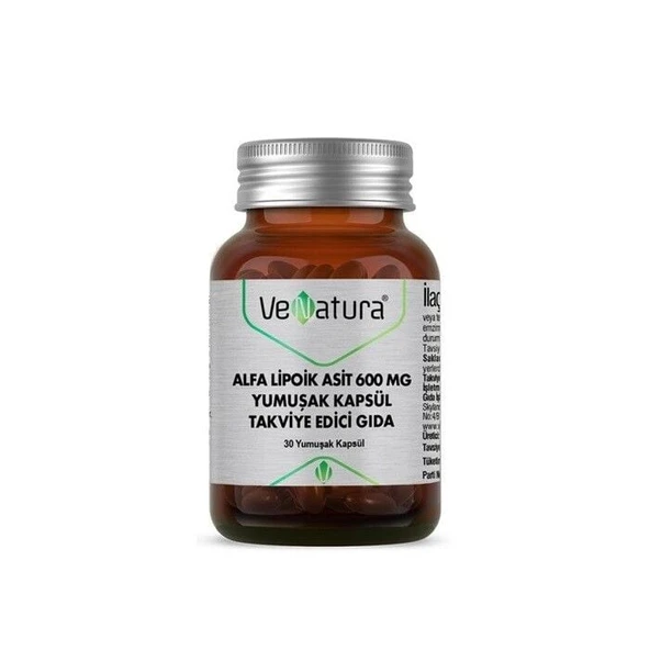 Venatura Alfa Lipoik Asit 600 MG 30 Kapsül ürün görseli