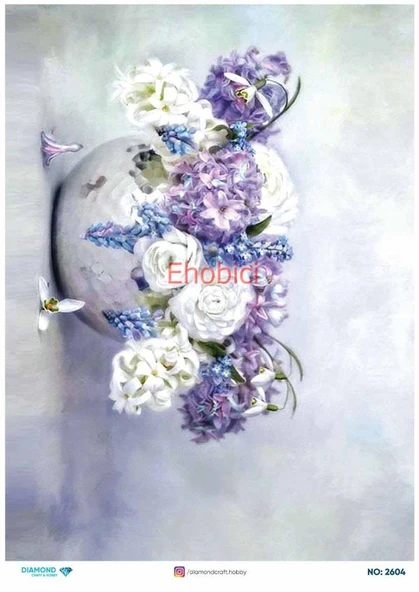 Diamond Pirinç Dekopaj Kağıdı - 2604 ürün görseli