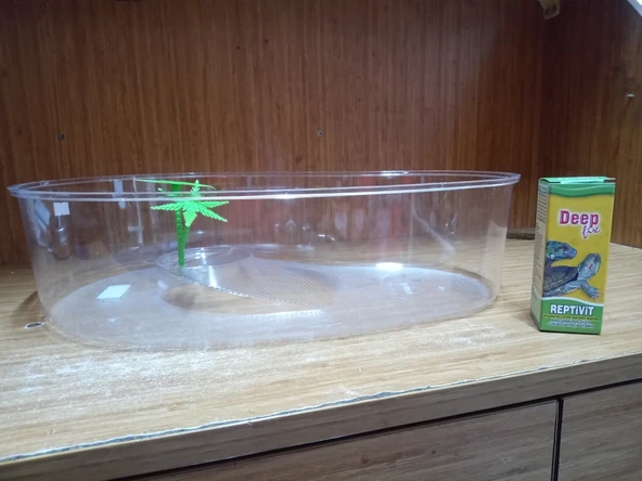 Tisert Büyük Kaplumbağa Bahçesi+30 ml Reptivit Kaplumbağa Vitamini - Resim 2