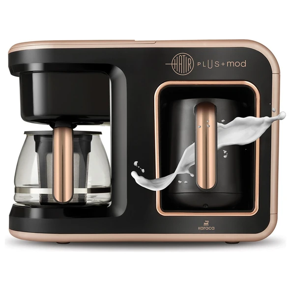 Karaca Hatır Plus Mod 5 In 1 Essential Kahve Makinesi Rosie Brown - Resim 2