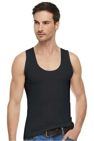 Tutku Elit Erkek Modal Elastan Likralı Atlet 1201 - Resim 2