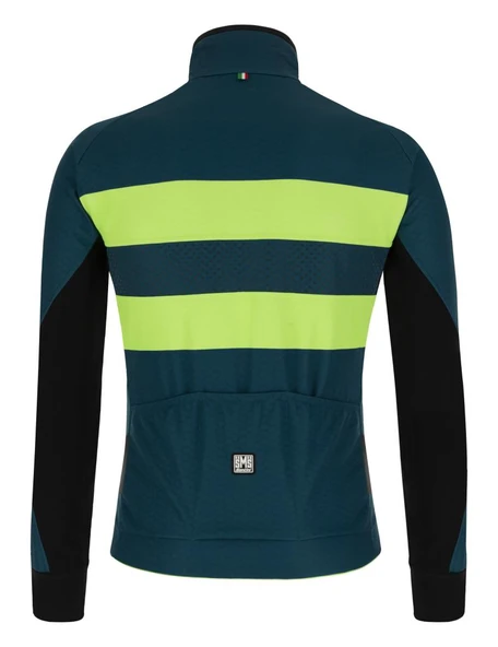 Santini COLORE BENGAL Erkek Kışlık Bisiklet Ceketi 2W50775COLORBENG - Resim 9