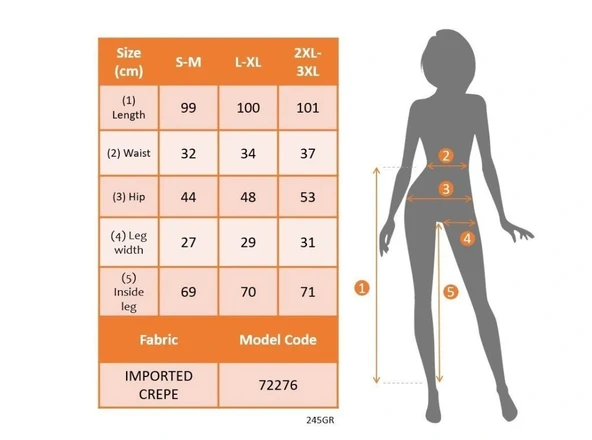MDB Kadın Yüksek Bel Paçaya Doğru Genişleyen Lazer çiçek Kesim Detaylı Ithal Krep Pantolon - Resim 3