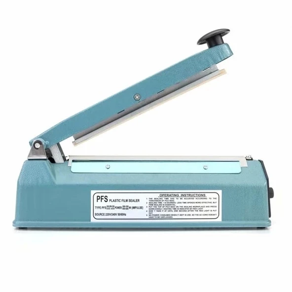 Fs-300 Metal Gövdeli Kullanımı Kolay Poşet Ağzı Kapama Yapıştırma Makinası (30cm) Impulse ürün görseli
