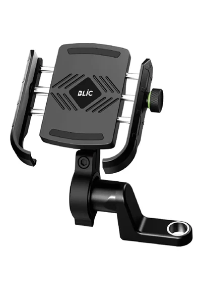 Bst3 Motosiklet Gidon Ve Ayna Bağlantılı Motor Ve Bisiklet Uyumlu Telefon Tutucu ürün görseli 1