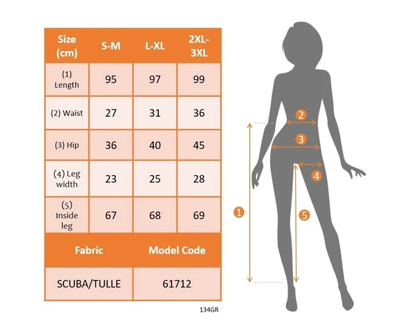 MDB Kadın Yüksek Bel Geometrik Desen File Detaylı Dalgıç Tayt - Resim 6