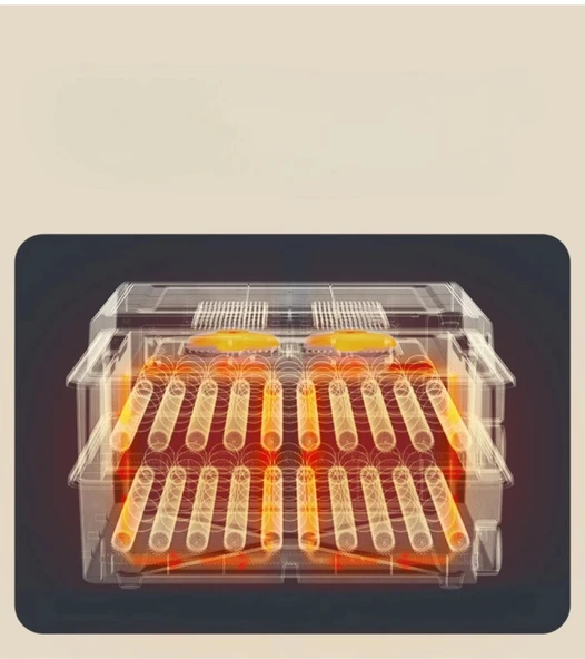 Epo-w64 Tam Otomatik Kuluçka Makinesi 64 Yumurta Kapasiteli Civciv Kaz Ördek Uyumlu + Yedek Motor - Resim 6