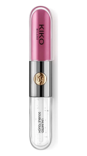 Kiko Unlimited Double Touch 118 Orchid Likit Ruj - Resim 3
