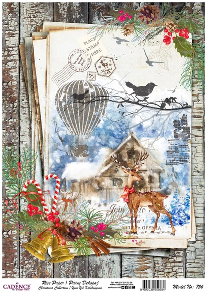 Cadence Pirinç Dekopaj Kağıdı Model - 756 ürün görseli