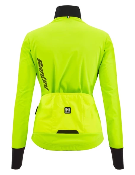 Santini VEGA ABSOLUTE Polartec Kadın Rüzgarlık Bisiklet Ceketi 3W51775VEGAABST - Resim 6