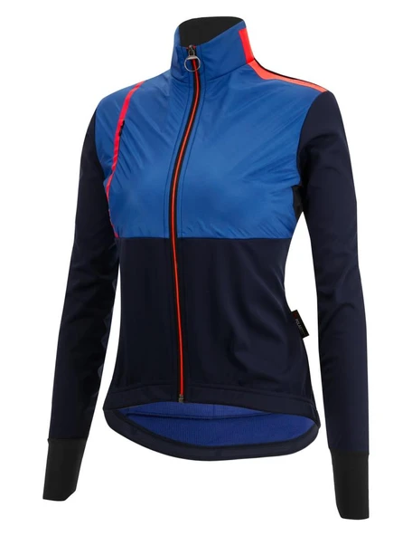 Santini VEGA ABSOLUTE Polartec Kadın Rüzgarlık Bisiklet Ceketi 3W51775VEGAABST - Resim 2