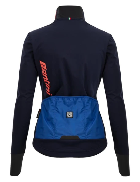 Santini VEGA ABSOLUTE Polartec Kadın Rüzgarlık Bisiklet Ceketi 3W51775VEGAABST - Resim 3