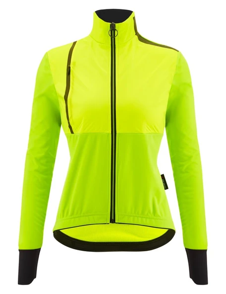 Santini VEGA ABSOLUTE Polartec Kadın Rüzgarlık Bisiklet Ceketi 3W51775VEGAABST - Resim 4