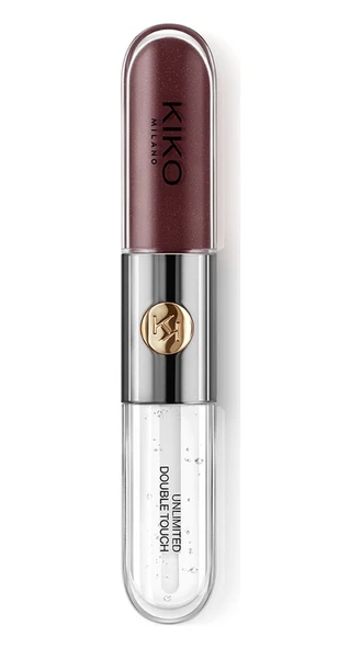 Kiko Likit Ruj Unlimited Double Touch 122 Bordeaux - Resim 3