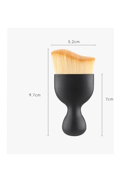 ASTRALED Yumuşak Kıllı Araç İçi Detay Toz Temizleme Fırçası S kesim - Resim 3