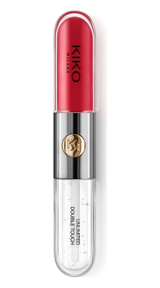 Kiko Likit Ruj Unlimited Double Touch 109 Strawberry Red - Resim 3