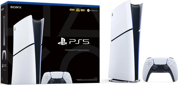Sony Playstation 5 PS5 Slim 1 TB Digital Edition Oyun Konsolu (İthalatçı Garantili) - Resim 4