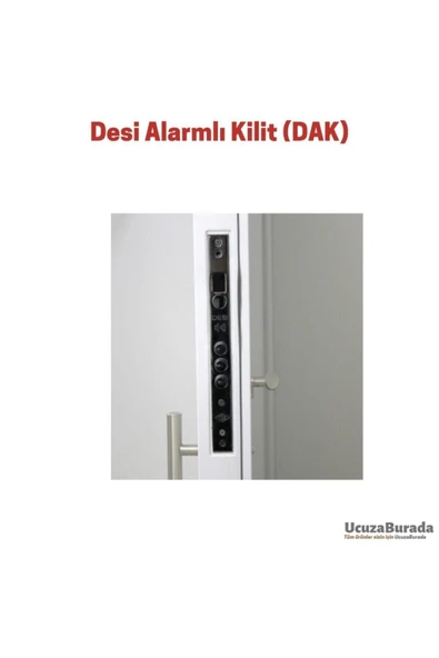 Desi Alarm Desi Hırsız Alarmlı Kilit Desi Dak Kapı Kilidi - Resim 4