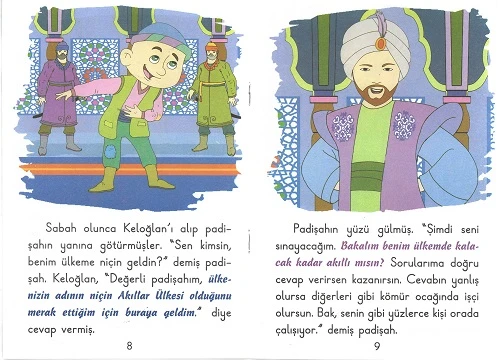 1. Sınıf Okumayı Sevdiren Renkli Resimli Hikayeler 7 - 10 Kitap - Resim 3
