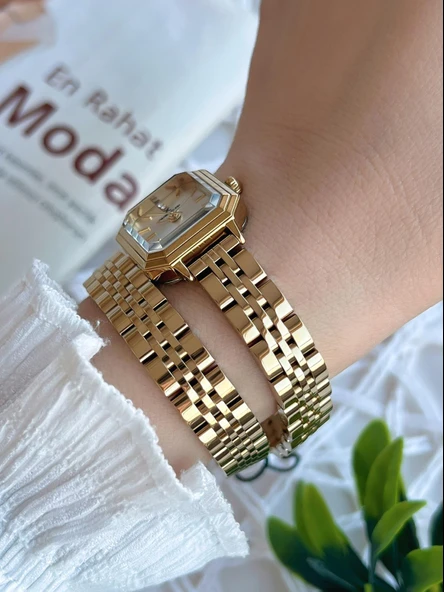 Daniel Klein 2 Yıl Garantili Özel Tasarım Dolamalı Kordonlu 3 Atm Kadın Kol Saati ZJ.14098.2 - Resim 2