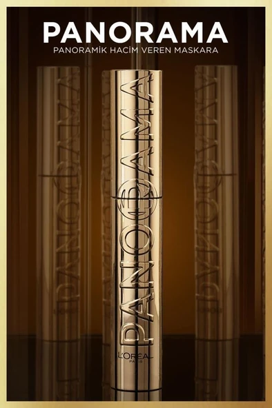 L'Oréal Paris Panorama Hacim Veren Maskara Kahverengi - Resim 7