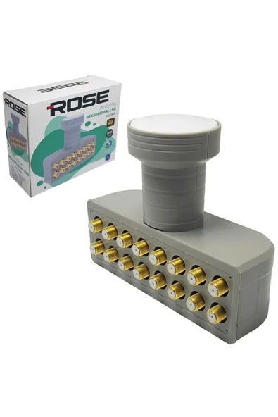 Rose 16 lı Lnb Xexadecimal 0.1DB 4K Rose RLE-1600 ürün görseli