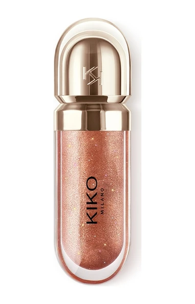 Kiko Dudak Parlatıcısı 3D Hydra Lipgloss Limited Edition 42 Charming Copper - Resim 3