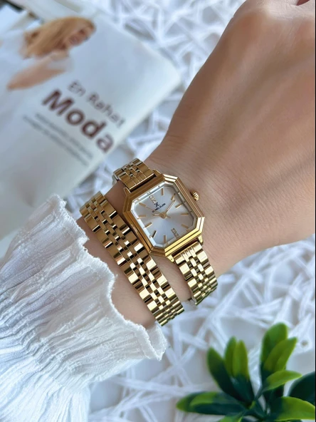 Daniel Klein 2 Yıl Garantili Özel Tasarım Dolamalı Kordonlu 3 Atm Kadın Kol Saati ZJ.14098.2 - Resim 3